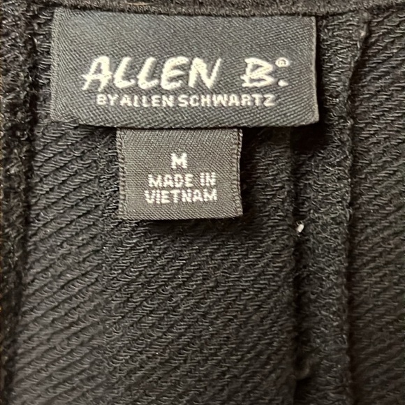 Allen B by Alan Schwartz women’s open black cardigan Md sweater event winter - Picture 2 of 8